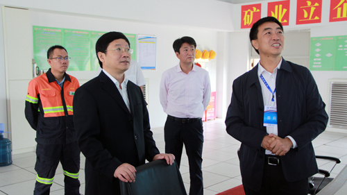 吉林省副省长朱天舒调研吉林AG真人娱乐铜业