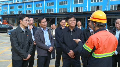 福建省发改委主任张灿民到AG真人娱乐铜业调研