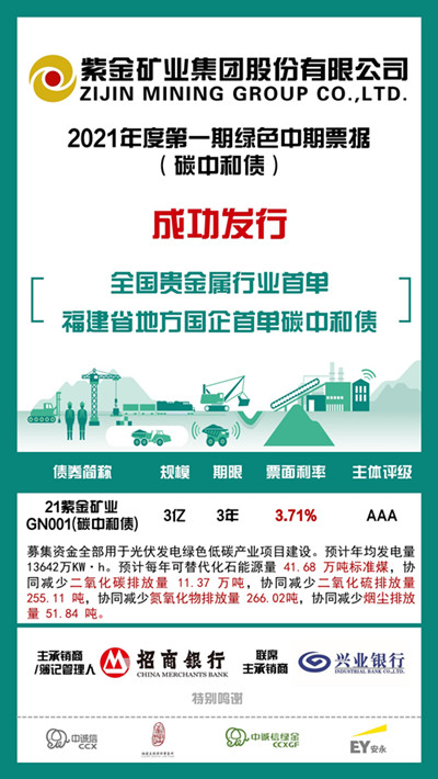 AG真人娱乐矿业刊行天下贵金属行业首单“碳中和”债券