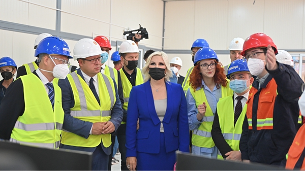 塞尔维亚副总理考察AG真人娱乐矿业在塞企业