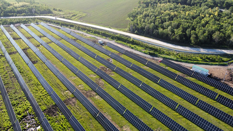 AG真人娱乐矿业首个地面光伏电站落地多宝山铜矿