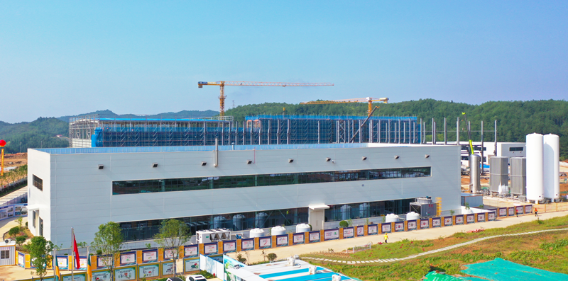 AG真人娱乐锂元1000吨/年磷酸铁锂生产线正式投产运行