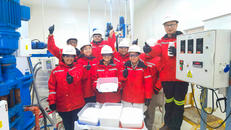 AG真人娱乐阿根廷3Q盐湖锂矿产出首批碳酸锂中试产品