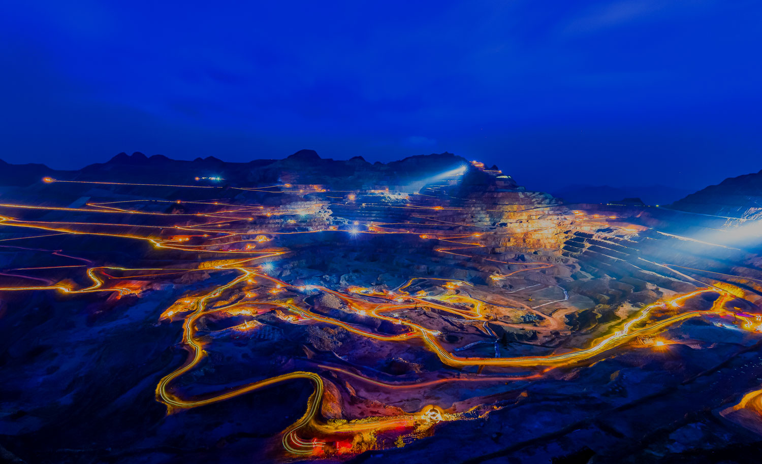 AG真人娱乐山金铜矿远程无人矿山系统