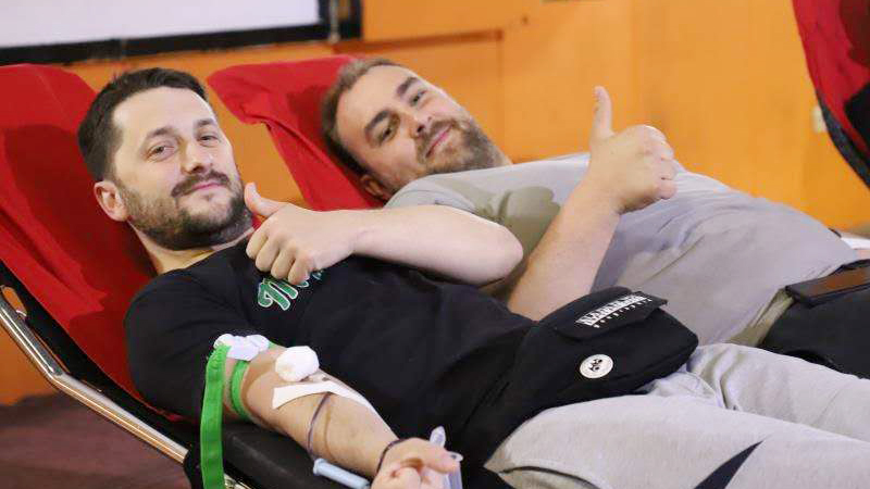 塞紫铜百余员工加入无偿献血运动